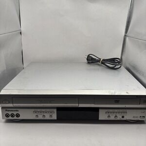 Panasonic PV-D4743S DVD VHS Double Feature Combo Video Player Tested No Remote